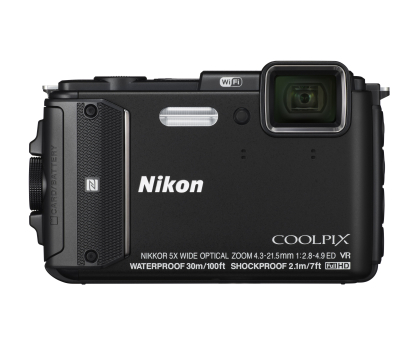 Aparat Nikon COOLPIX AW130 Black zestaw diving